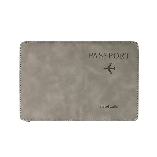 PU Leather Passport Holder – Stylish and Durable Travel Wallet